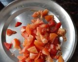 A picture of step 1 of Aloo gobhi.