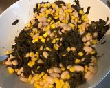 Une image de l'étape 7 de Salade aux deux haricots,maïs,lard fumé et tomates séchées.