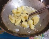 लाल भाजी आलूू और खट्टा चावल(lalbhaji aloo aur khatta chawal recipe in hindi) रेसिपी चरण 8 फोटो