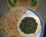 A picture of step 9 of Sarso Ka sagg.