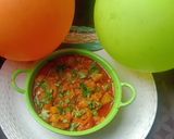 A picture of step 8 of Punjabi style Pumpkin.