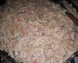 Egyedényes fehérboros-tejszínes-garnélás spagetti recept fázis 5 fotója