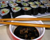 Maki sushi recept fázis 4 fotója