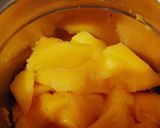 A picture of step 1 of Mango fruity.