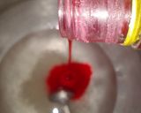 A picture of step 1 of Red lemonade🍹.