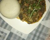 A picture of step 9 of Matumbo with plain yoghurt.