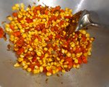 Foto langkah ke 4 dari resep Tumis Tempe Teri Jagung Wortel.
