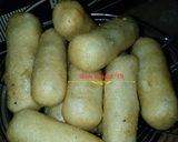 Foto langkah ke 5 dari resep Pempek udang (pempek lenjer).