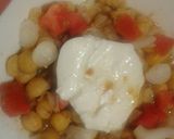 A picture of step 3 of Potato cholay chatt.