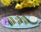 Hình bước làm 7 của món Rau câu plan matcha