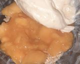 A picture of step 3 of Mango treat😊.