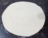 A picture of step 2 of Cone Style Paratha Folding.