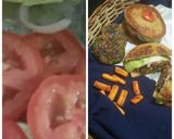 A picture of step 10 of Oats burger.