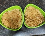 A picture of step 2 of Chatpata bhel (Jain).