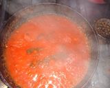 A picture of step 5 of Pizza in tikka boti at home.