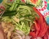 A picture of step 4 of Restaurant style Kachumber Salad (with vinegar dressing).