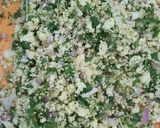 A picture of step 1 of Wheat paratha stuffed paneer.