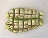 Foto del paso 2 de la receta: Berenjena con Katsuobushi