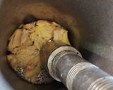A picture of step 1 of Ginger Kashayam for cough and cold.