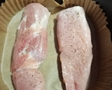 Foto del paso 1 de la receta: Solomillo de cerdo en salsa de champiñones y un toque de mostaza