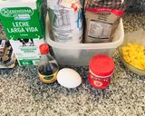 Foto del paso 1 de la receta: Budín de arándanos y limón integral