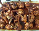 รูปขั้นตอนการทำที่ 4 ของ ปีกไก่อบฮอยซินซอสและน้ำผึ้ง
