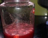 A picture of step 3 of Beetroot carrot kanji water.