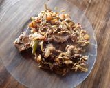 Foto del paso 8 de la receta: Fideos al wok de verduras y carne