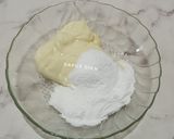 Foto langkah ke 2 dari resep Bolu Pisang Lapis Keju.