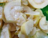 A picture of step 1 of Amrood Kachalu (Guava Dessert).