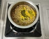 A picture of step 3 of Ginger coriander Coffee.