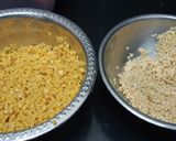 A picture of step 1 of Yellow Mungdal Dosa (No Rice Dosa).