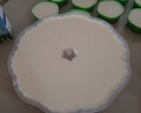 Foto langkah ke 2 dari resep Puding lumut merah putih.