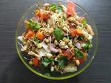 अंकुरित मूंग मटकी मिक्स सलाद (Sprouted Moong Matki mix Salad)