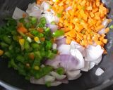 A picture of step 6 of White Sauce Penne pasta.