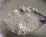 A picture of step 3 of Walnut filled dosa with walnut chutney.