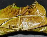 A picture of step 13 of Fish Pollichathu.