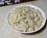Foto del paso 6 de la receta: Pasta con crema y doble queso