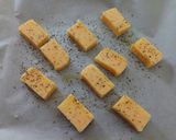 A picture of step 1 of Speck and porcini with grilled polenta.