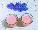 A picture of step 3 of Rose Lassi.