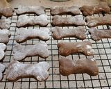 A picture of step 4 of Cinnamon Molasses Dog Biscuits.