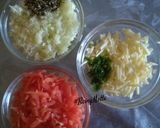 A picture of step 1 of Airfried Vegetables Bread Rolls.