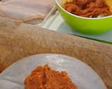 Foto del paso 2 de la receta Ballotinas Estofados de Pavo con Corazón Fundido de Sobrasada y Miel al Vapor