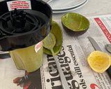 A picture of step 1 of Salmon Avocado Mustard With Fancy Veggies.