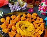 A picture of step 5 of Chocolate Mango Cake.