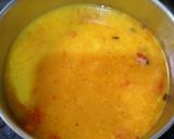 A picture of step 3 of Moong daal.