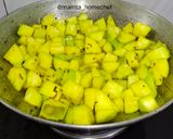 A picture of step 2 of Bottle gourd Sabji.