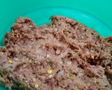 A picture of step 2 of Mutton Nargasi koftay.
