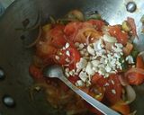 A picture of step 2 of Angara paneer.