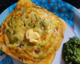 A picture of step 6 of Moong dal toast.